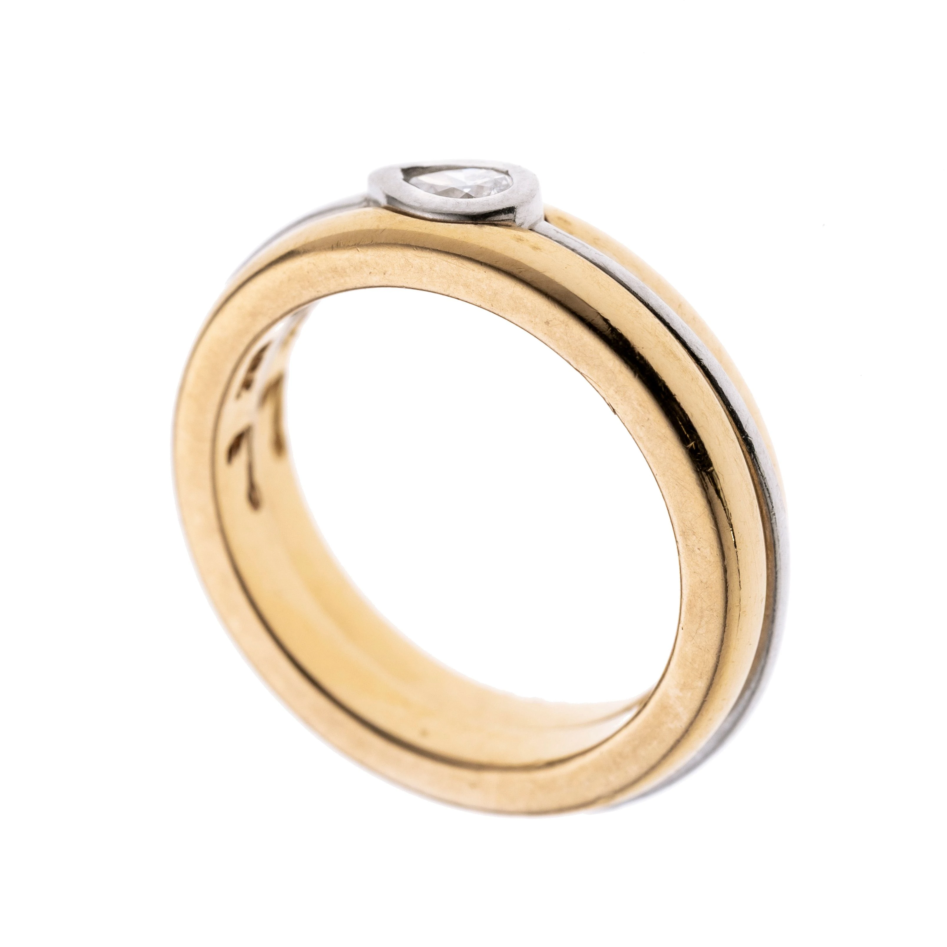 Ein Sandwich-Ring aus drei Ring